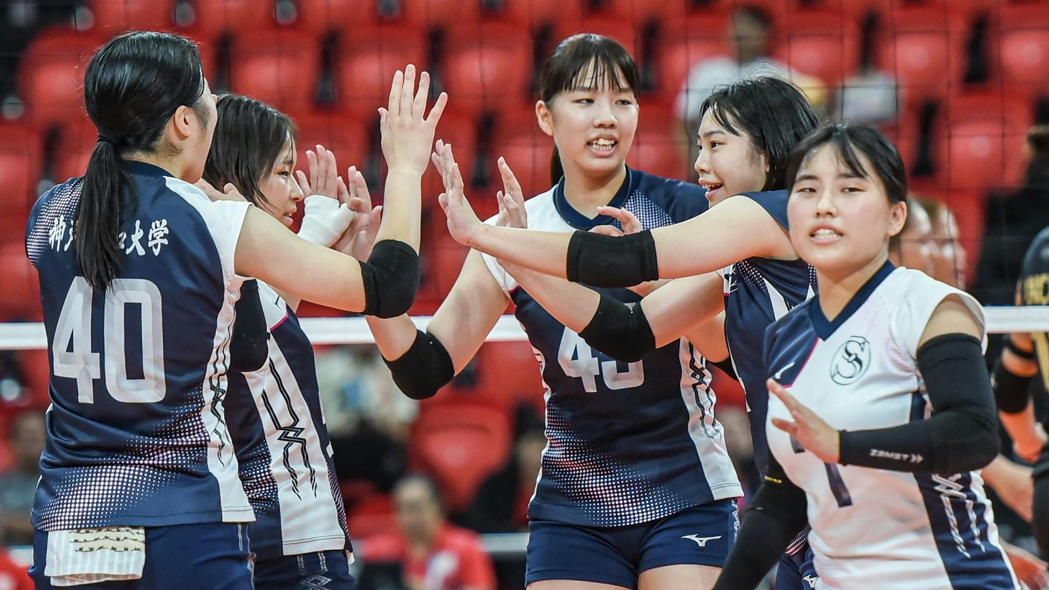 Kobe Shinwa turns back undermanned ZUS Coffee for rousing PVL Invitational debut 